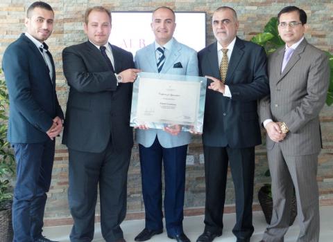 Al Basel Consultancy receives a Certificate of Appreciation for ‘Suite Night Productivity’