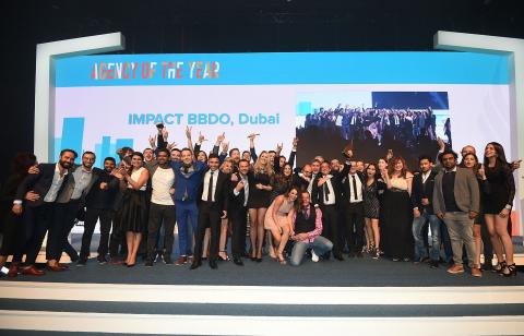IMPACT BBDO MIDDLE EAST, AFRICA AND PAKISTAN AWARDED WITH PRESTIGIOUS ‘NETWORK OF THE YEAR’ AND IMPACT BBDO DUBAI WITH ‘AGENCY OF THE YEAR’ AWARD AT DUBAI LYNX AWARDS