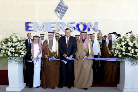 EMERSON INAUGURATES NEW FACILITY IN SAUDI ARABIA  TO SUPPORT LOCALIZED INNOVATION AND TRAINING
