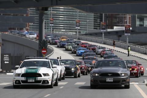 Legendary Mustang Celebrates 50th Anniversary with  Middle East Enthusiasts in Massive Event in Dubai 