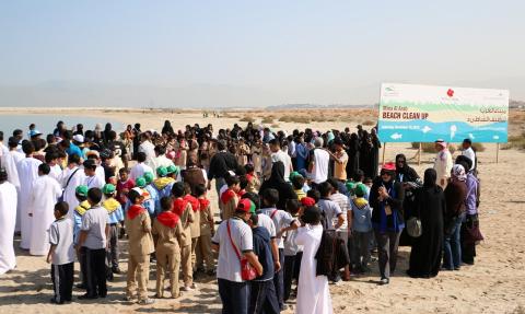 RAK Properties successfully holds beach clean-up initiative 