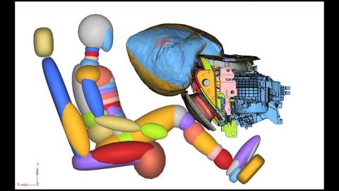 Ford Introduces Innovative Airbag Design on the All-New 2015 Mustang