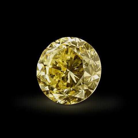 Very big rough yellow diamonds 