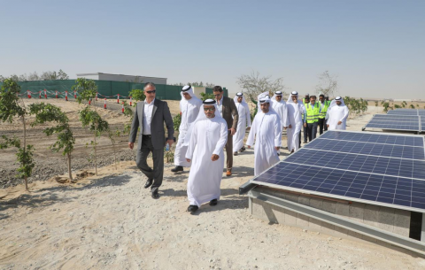 Tadweer Opens Region’s First Battery Solar System at Al Dhafra Landfill