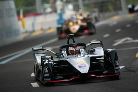 Nissan e.dams’ Buemi takes podium at home race